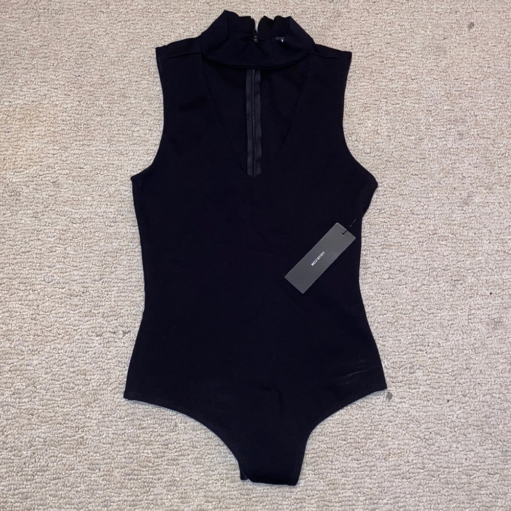 Lulus black bodysuit!